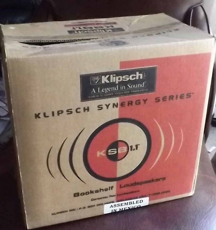 Klipsch KSB 1.1 (almost) NIB Cancelled Sold On EBay Garage Sale